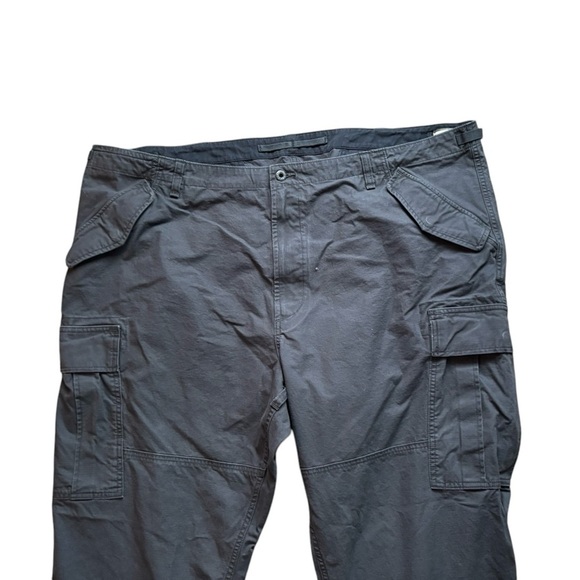 Polo Ralph Lauren Utility Cargo Surplus Pant Charcoal Sz 48X32.5” Drawstring Hem - Picture 3 of 10